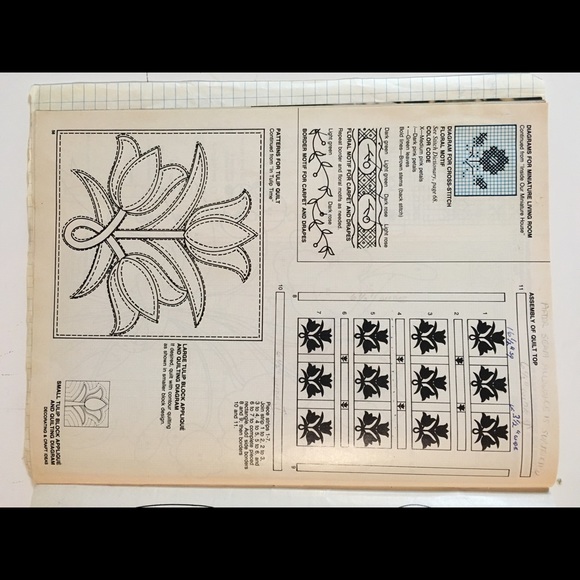1980s craft magazine with quilt, macramé, crochet & woodworking plans - Picture 2 of 10